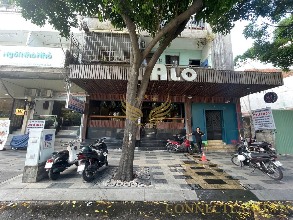Cho Thuê Mặt Bằng Nhà Mặt Tiền số 212A-212B Đường Lê Lai, Phường Bến Thành, Quận 1, DT: 8x20m, 1 trệt, 1 lửng, DTSD: 160 m2