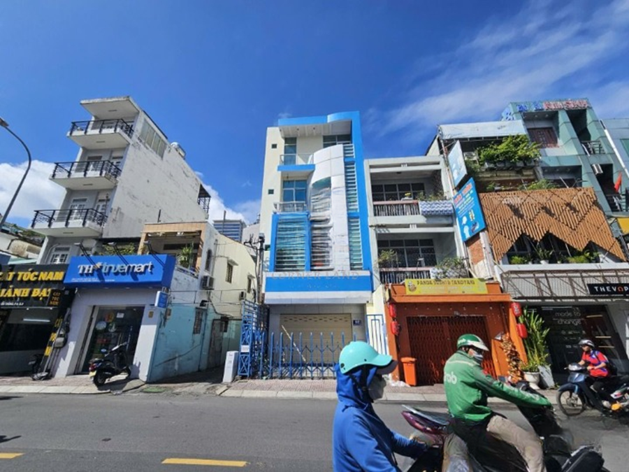 Cho Thuê Mặt Bằng Mặt Tiền 69 Đường Nguyễn Thông, Phường 9, Quận 3, DT: 5.4x24m, 1 Trệt, 4 Lầu, TM, DTSD: 778m2