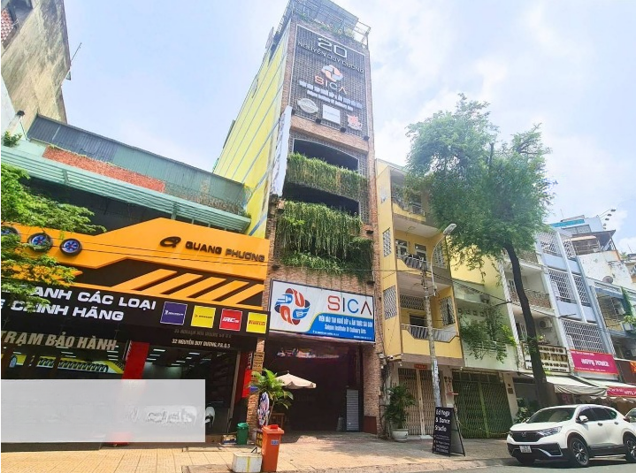Cho Thuê Mặt Bằng Mặt Tiền Số 20 Đường Nguyễn Duy Dương, Phường 8, Quận 5, DT: 6.8x30m Nở hậu 20m, 1 hầm, 1 trệt, 8 lầu, thang máy, DTSD: 1836m2