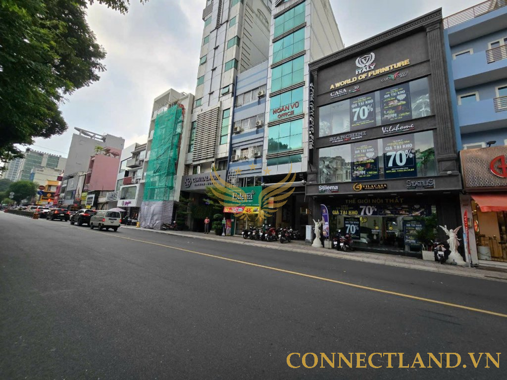 Cho Thuê Mặt Bằng Mặt Tiền Số 225Bis-227 Đường Hai Bà Trưng, Phường 6, Quận 3, DT: 8.5×26.5m, 1 Trệt, 2 Lầu, DTCN: 225m2