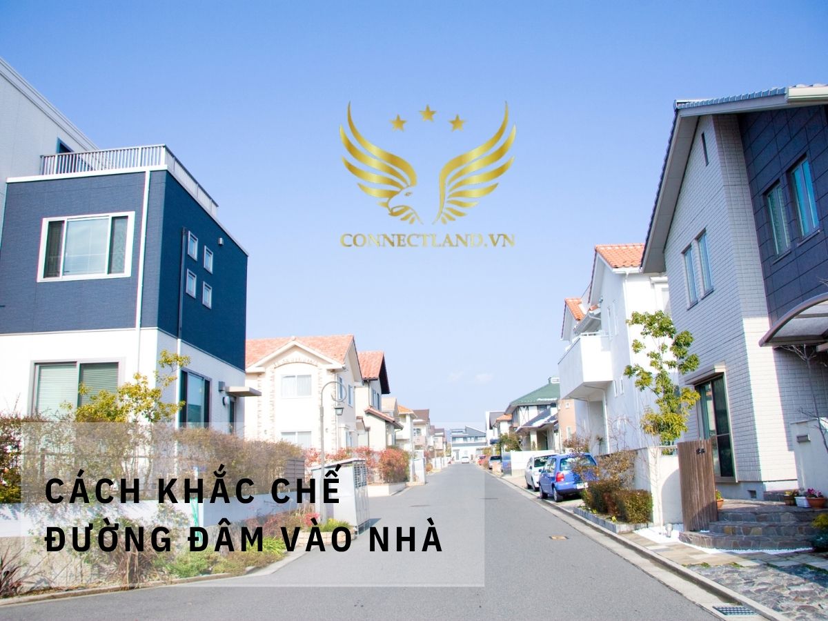 Cách khắc chế các kiểu đường đâm vào nhà
