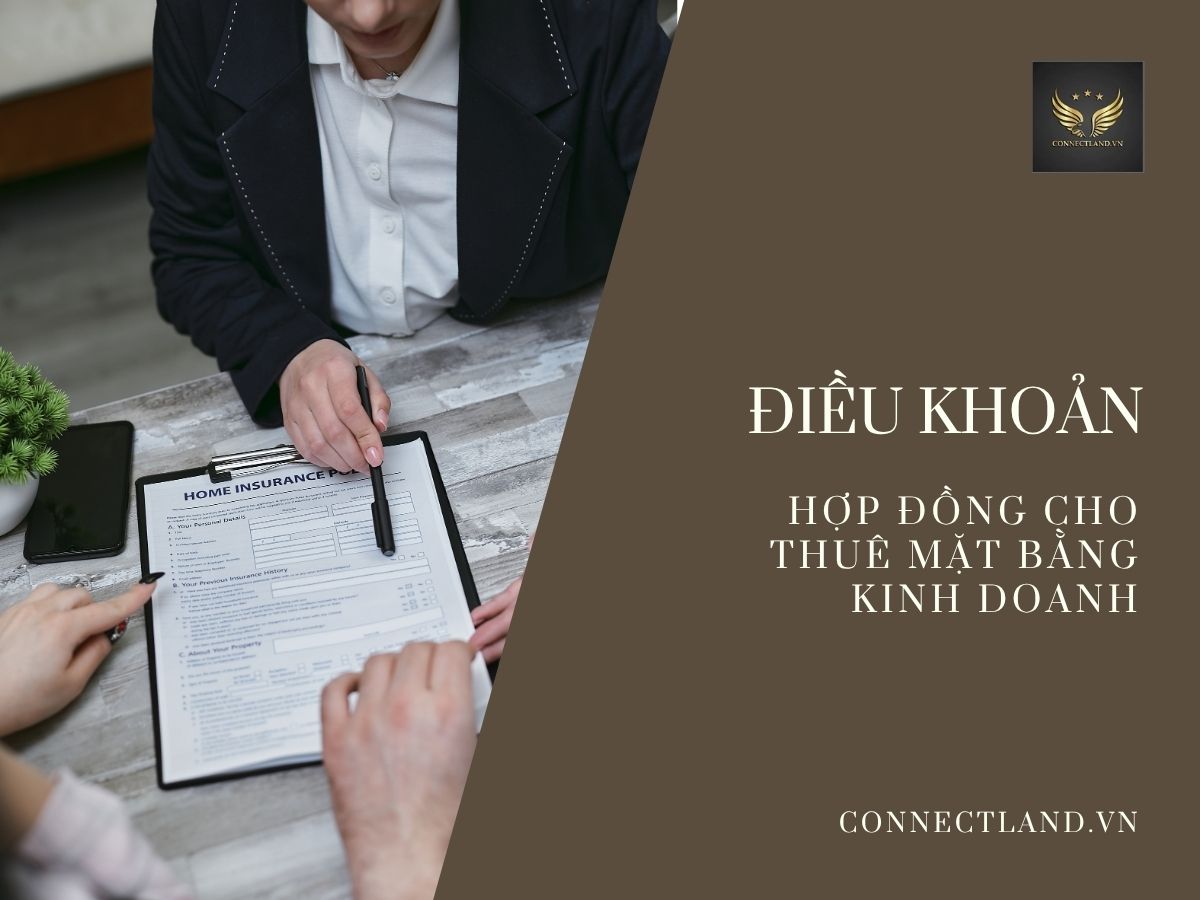 Những điều khoản hợp đồng khi cho thuê mặt bằng kinh doanh