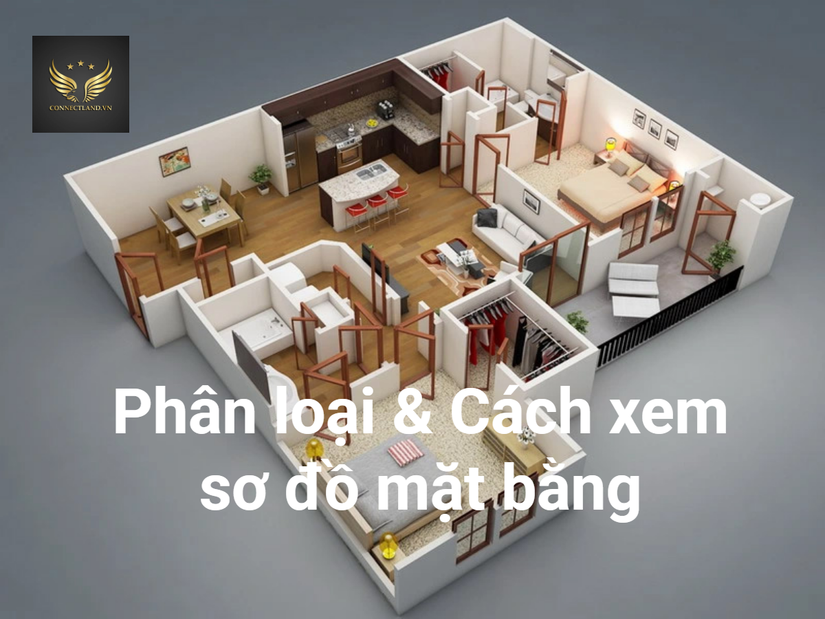 Phân loại & cách xem sơ đồ mặt bằng