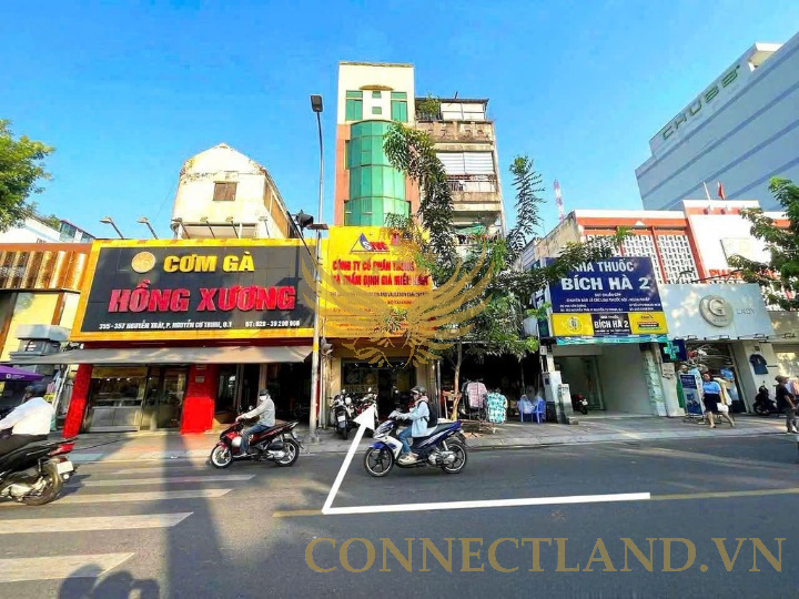 Cho Thuê Nhà Mặt Tiền Số 359 Đường Nguyễn Trãi, Phường Nguyễn Cư Trinh, Quận 1, DT: 4.2x32m, 1 Trệt 4 Lầu, Tổng DT Sàn Sử Dụng: 576.5m2