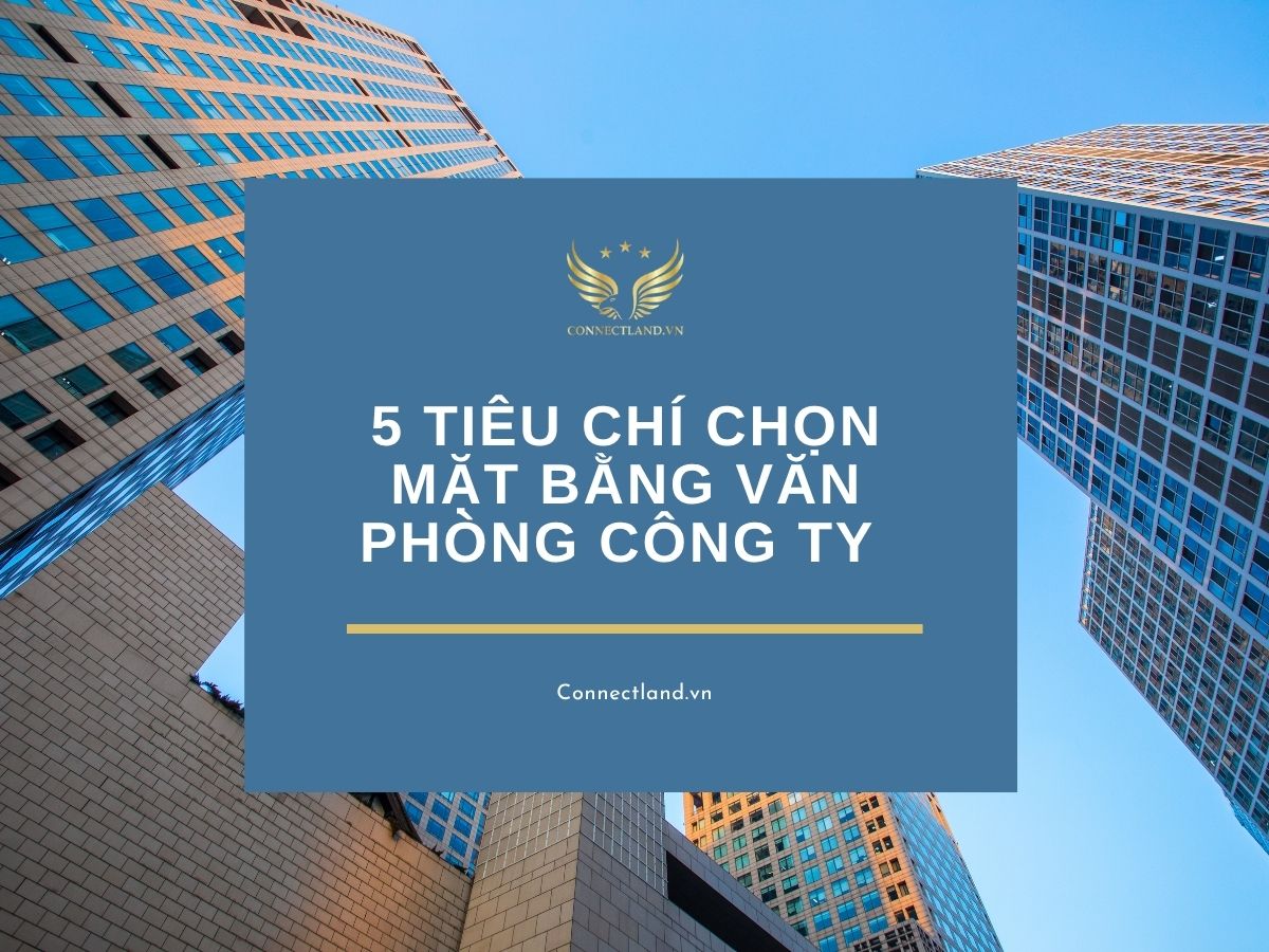 5 Tiêu chí quan trọng khi chọn mặt bằng văn phòng công ty