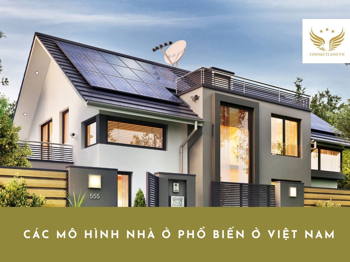 Tìm hiểu các mô hình nhà ở phổ biến ở Việt Nam