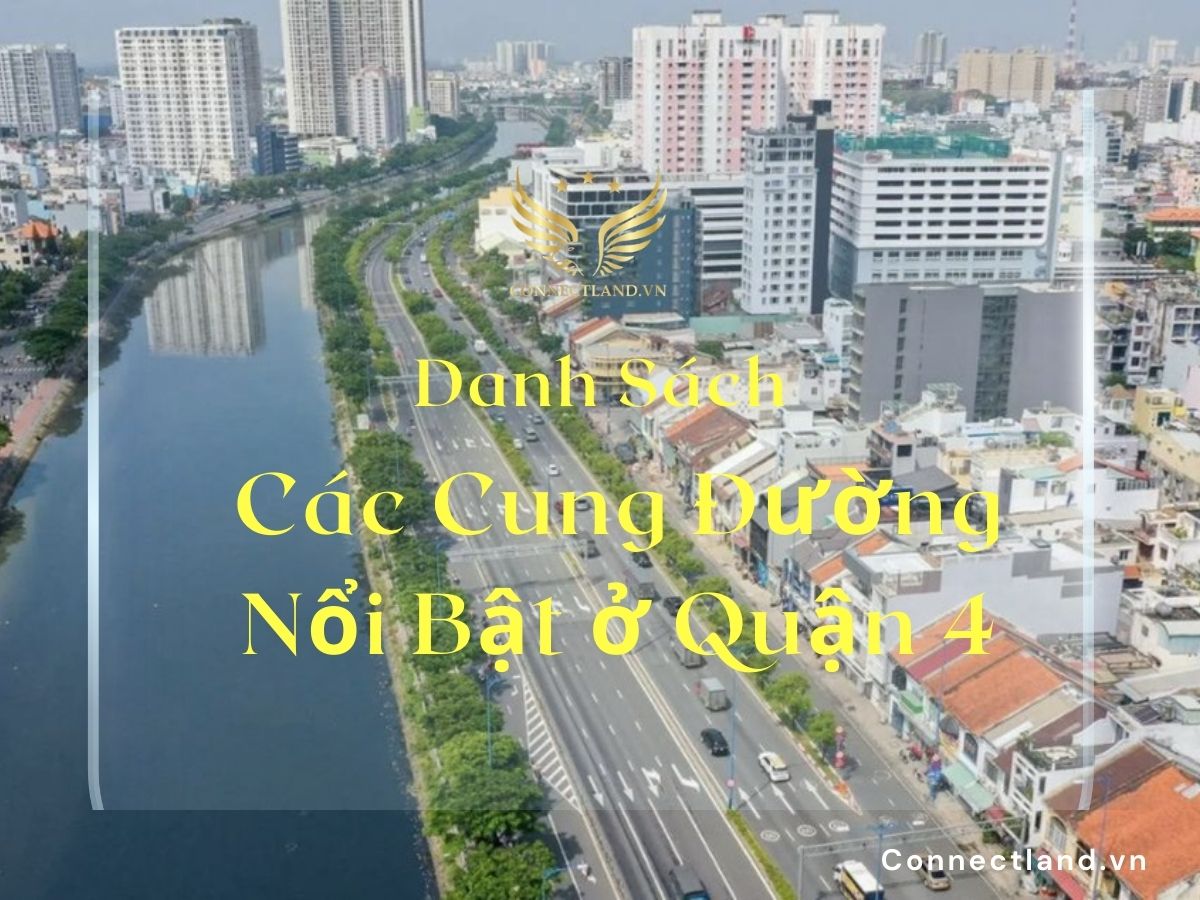 Danh sách các cung đường nổi bật Quận 4