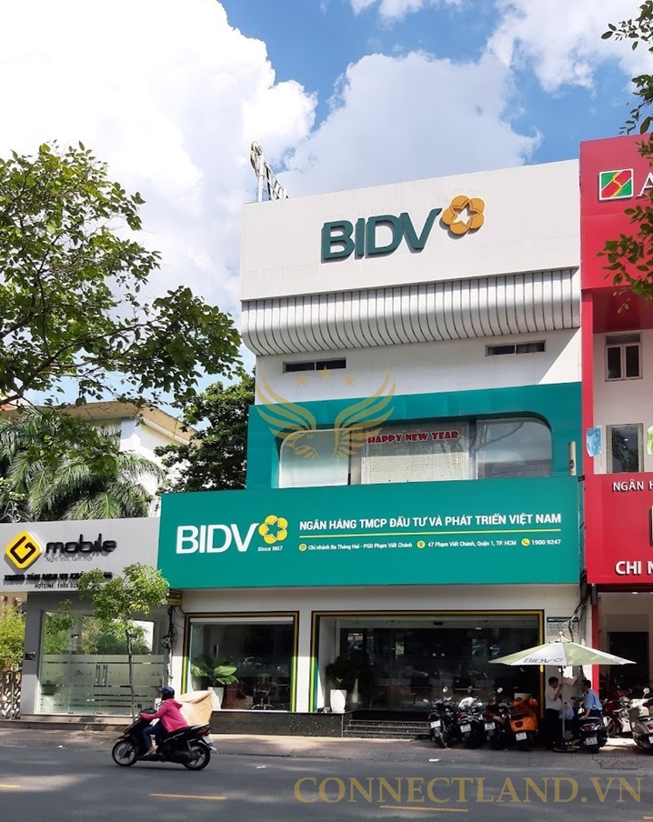 Cho thuê nhà mặt tiền số 47 đường Phạm Viết Chánh, Phường Nguyễn Cư Trinh, ( Quận 1 Cũ )