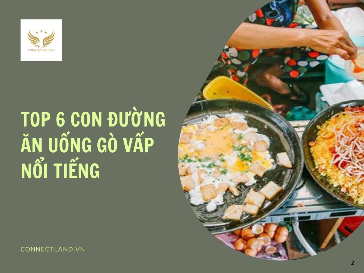 Điểm danh 6 con đường ăn uống gò vấp nổi tiếng