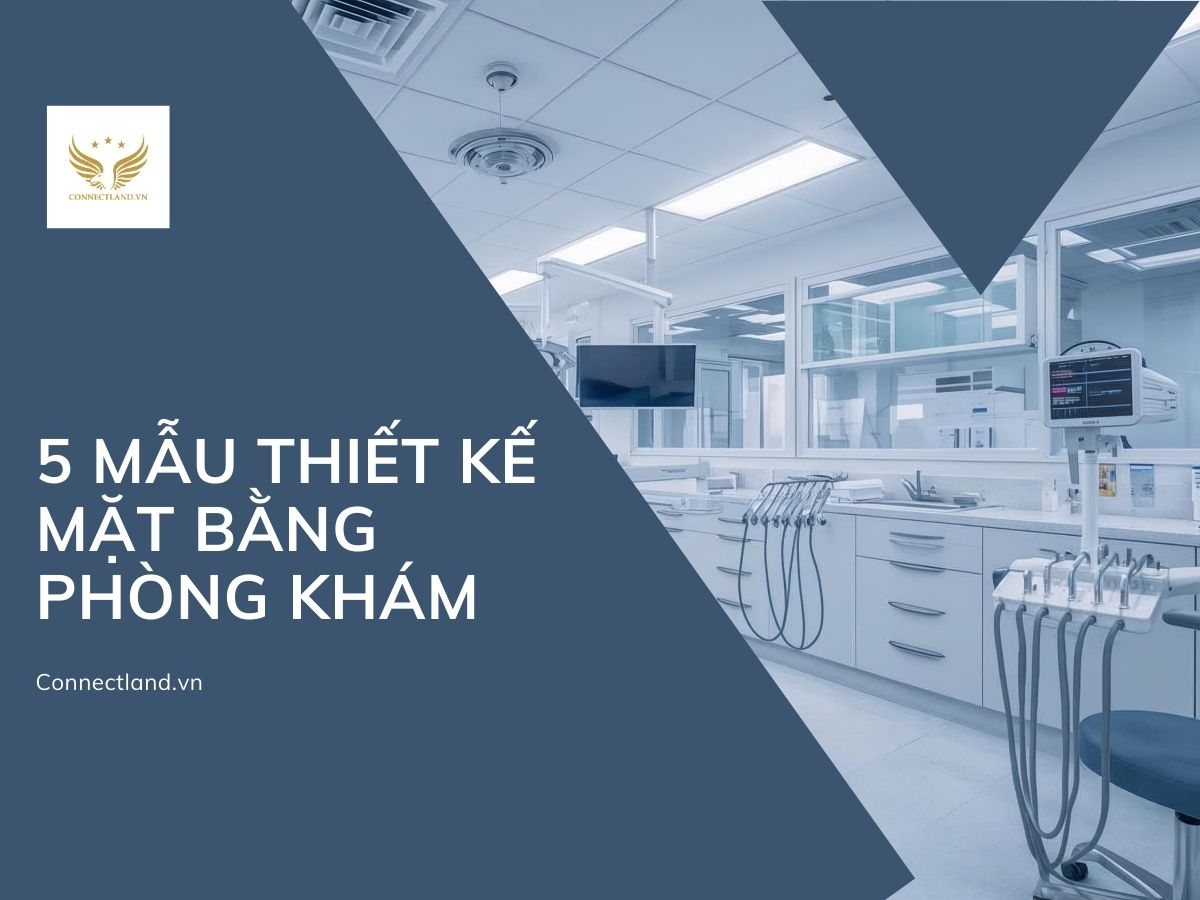 5 Mẫu thiết kế mặt bằng phòng khám