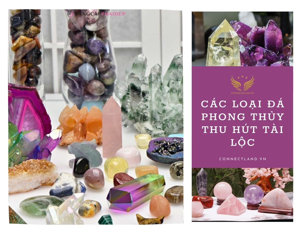 Các loại đá phong thủy thu hút tài lộc trong kinh doanh