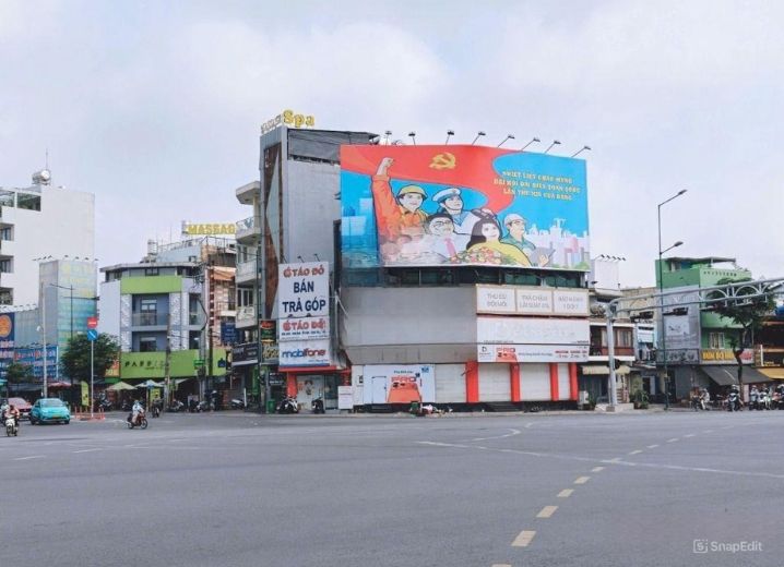 Cho thuê Mặt bằng Góc 2MT 626 Lê Quang Định Phường 1 Quận Gò Vấp
