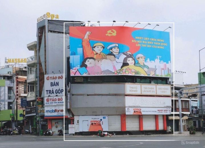 Cho thuê Mặt bằng Góc 2MT 626 Lê Quang Định Phường 1 Quận Gò Vấp