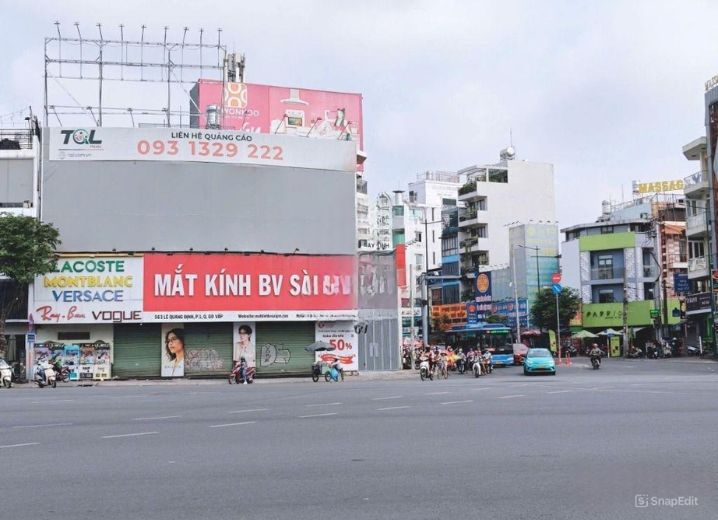 Cho thuê Mặt bằng Góc 2MT 626 Lê Quang Định Phường 1 Quận Gò Vấp