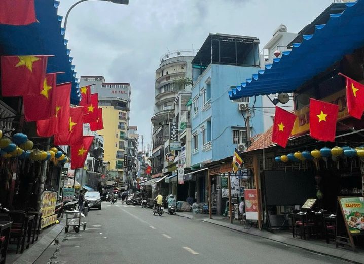 Cho Thuê Mặt Bằng 189Bis Bùi Viện phường Phạm Ngũ Lão Quận 1