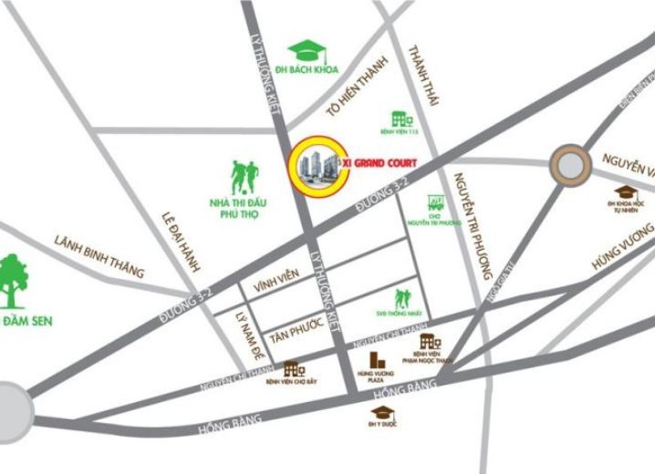 Dự Án Sàn Thương Mại Xi Grand Court đường Lý Thường Kiệt Phường 14 Quận 10