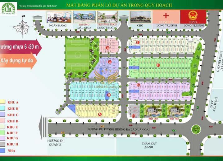 Dự Án Thái Dương Luxury ở đường số 6 Long Trường Quận 9