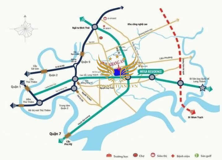 Dự án Khu dân cư Khang An Đường Ngã tư Vành Đai Trong Phường Phú Hữu Quận 9 