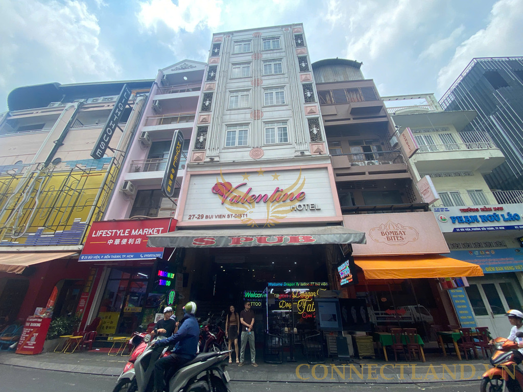 Bán Khách Sạn 27-29 Bùi Viện Phường Phạm Ngũ Lão Quận 1