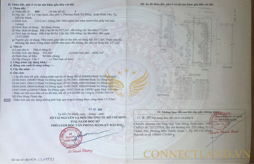 Bán Nhà 307-309 Lê Văn Quới Phường Bình Trị Đông Quận Bình Tân