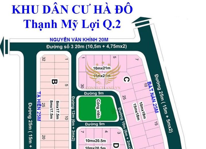 Dự Án Biệt Thự Hà Đô Liên Tỉnh Lộ 25B Phường Thạnh Mỹ Lợi Quận 2