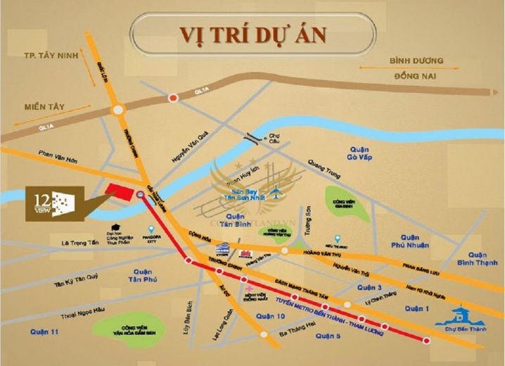 Dự Án Chung Cư 12 View Phường Tân Thới Nhất Quận 12