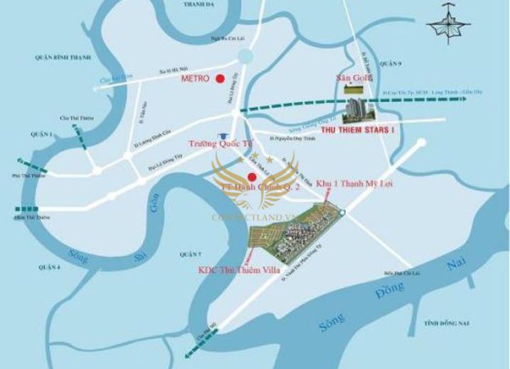 Dự Án Khu Dân Cư Thủ Thiêm Villa Thạnh Mỹ Lợi Quận 2