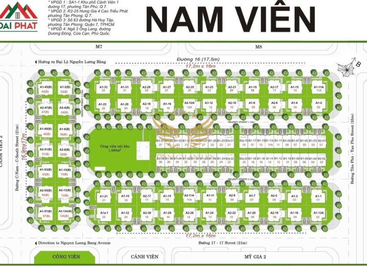 Dự Án Khu Đô Thị Nam Viên Phường Tân Phú Quận 7