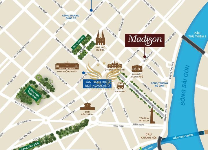 Dự Án Madison Thi Sách Phường Bến Nghé Quận 1