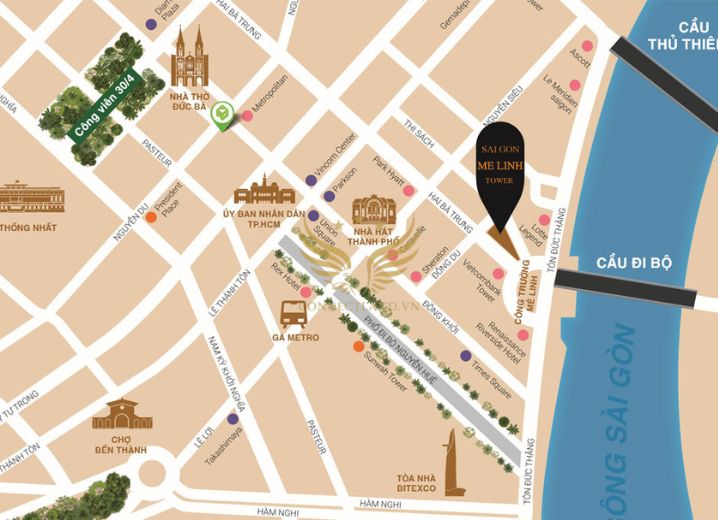 Dự Án Sài Gòn Mê Linh Tower Hai Bà Trưng Phường Bến Nghé Quận 1