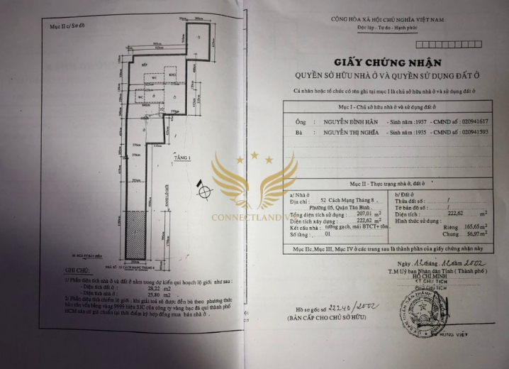 Bán Nhà 708-710-712 Cách Mạng Tháng Tám Phường 5 Quận Tân Bình