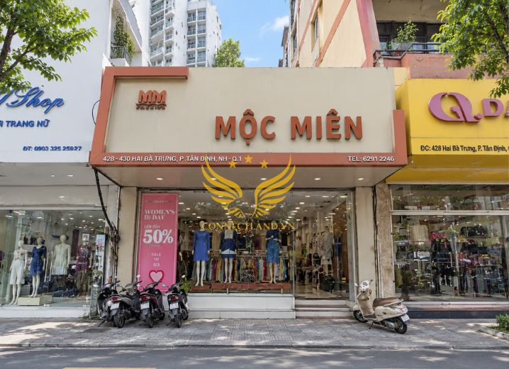 Cho Thuê Mặt Bằng 428-430 Hai Bà Trưng Phường Tân Định Quận 1