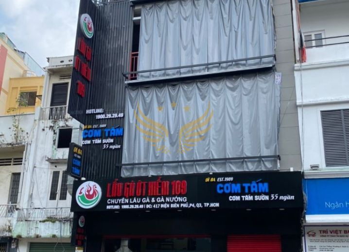 Cho Thuê Tòa Nhà 417 Điện Biên Phủ Phường 4 Quận 3